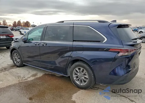 2025 Toyota Sienna Xle из США, поврежденный, VIN 5TDYRKEC7SS233848